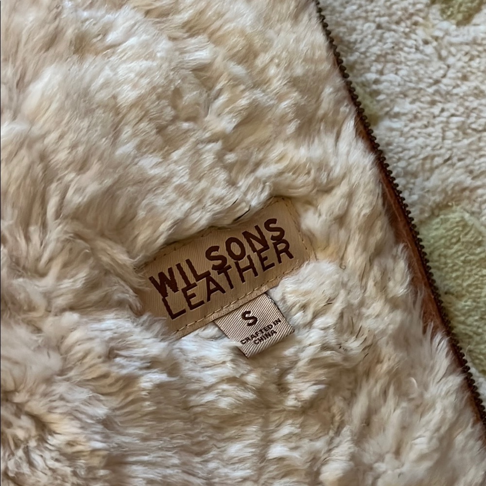 Wilson Maxima Leather Jacket - Size S - Picture 2 of 4